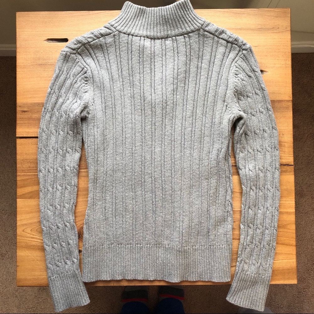 Liz Claiborne 100% Cotton Cable knit Sweater - Picture 2 of 7